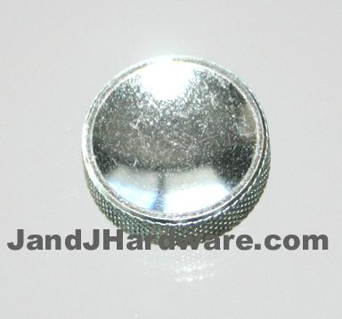 An image of a concave anvil for setting rounded snaps.