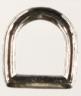 D ring cast nickel plated